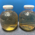 細野與治兵衛商店 - １本買った「100%Apple juice」の蓋が半開きになっていて、そのお詫びに２本送ってくれました…