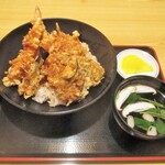 魚々屋 - 天丼