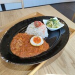 食堂＆カフェ ひとつむぎ - 大豆入りトマトカレー