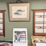 鮒秋 - 鮒の絵と時代感じるPR写真