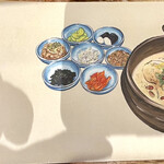 参鶏湯 人ル - 参鶏湯御膳