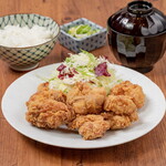 Fried chicken set meal