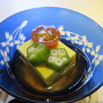 和食 こんどう - トウモロコシの寄せ豆腐