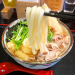 美の庵 - 麺リフトアップ⤴︎(o^^o) 大盛麺 約500g