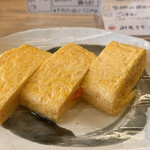 Tamago Yaki Semmon Ten Tama Ran - 玉子焼き定食 600円。辛子明太子 150円。