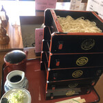 蕎麦處家福 - もりそば700円+4枚追加50円×4=900円税込