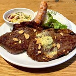 ★Garlic Steak plate