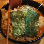 会津ラーメン 和 - 濃厚味噌スペシャル（5辛）