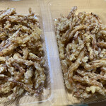 Hanakikou - チーズ味（左）とプレーン（右）