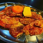 焼肉 釜山 - カルビ