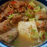 菊乃家本店 - 煮込み 接写