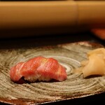 博多 鮨 よこ田 - 本鮪大トロ