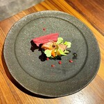 イル ネッビオ - 名残の『寒鰤』と春の息吹『菜の花』を巧みに使って(o^^o)