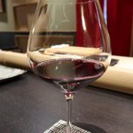 博多 鮨 よこ田 - グラス赤ワイン