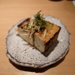 焼鳥 おみ乃 - 厚揚げ　風味香る