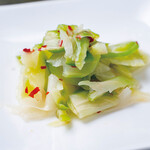 Lightly pickled green ginger