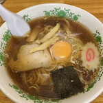 ミナミ食堂 - 「月見ラーメン」@700