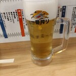 Tori Hei Chan - 生ビール(キリン一番搾り) 495円 ♪