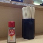 煮干鰮らーめん 圓 - 煮干鰮らーめん 圓・シンプルなカウンター