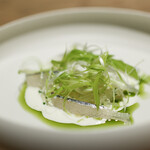 Itsuki - ２０２３年３月再訪：サヨリ 土佐文旦 玉露☆