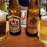 火ート - お許しをいただいてビールだけ撮影