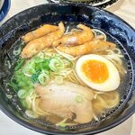 はま寿司 - 甘えび香る北海塩ラーメン（甘えびの唐揚げのせ）