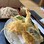 お食事 ほづみ - 天ぷら蕎麦、こちらで十分かも。¥850 