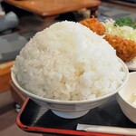 とん㐂 - ご飯大盛り