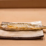 鮨　縁 - 2023.3 北海道産公魚（わかさぎ）塩焼き