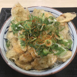 Marugame Seimen - 揚げたてごぼ天美味かった。が、オペが少々まずかった