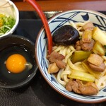 丸亀製麺 - 鴨すきうどん740円デフォルト