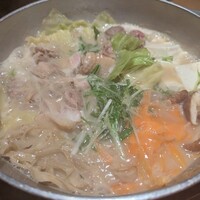 藁焼きと水炊き 葵 - 鶏だく京水炊き