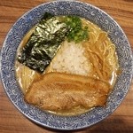 宮庵 - あっさり煮干　鯵油