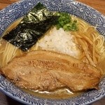 宮庵 - あっさり煮干　鯵油