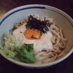 お多福 - 山かけうどん（冷）