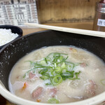 十八番 - 今回のかす汁はいつもより煮込まれた感