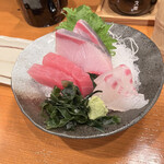 串八 - 造り３種盛り