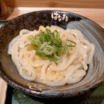 はなまるうどん - あつ玉中520円