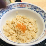 鮨・酒・肴 杉玉 - ご飯は半分にしてもらいました