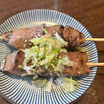 Kushiyaki Sato Mura - レバごま塩100円