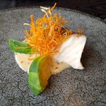 cafe Ondo - 真鯛のヴァプール　マスタードクリームソース