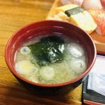 とも寿司 - お味噌汁