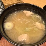 とんかつ けい太 - トン汁