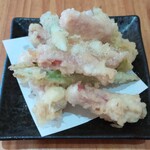 うどんダイニング うずまき - ２着・アスパラベーコンパルメザン