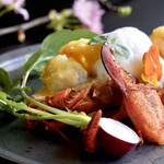 MIRAIE Dining - 活オマール海老の米粉フリット