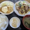 Kin Chan - Cセット（焼肉とチキン南蛮）850円 