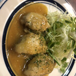 キッチン あずま - 牡蠣のガーリックバター醤油（3個）特注