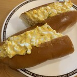 コメダ珈琲店 - 手作りたまごドック450円