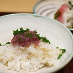 神保町 傳 - 【2013.3.14】しらすご飯