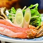 鶴雅ウィングス - 鍋物：カニしゃぶ